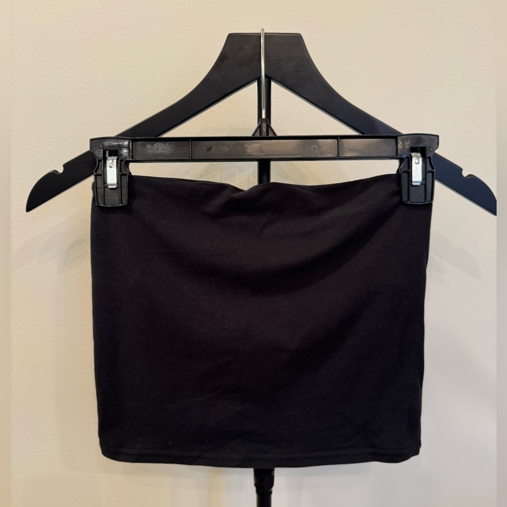 Silence + Noise Black Tube Top